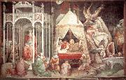 GADDI, Agnolo The Triumph of the Cross (detail) dg oil painting reproduction